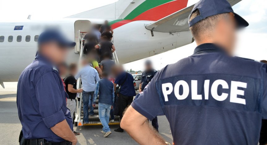 България организира съвместен полет за принудително извеждане на чужденци