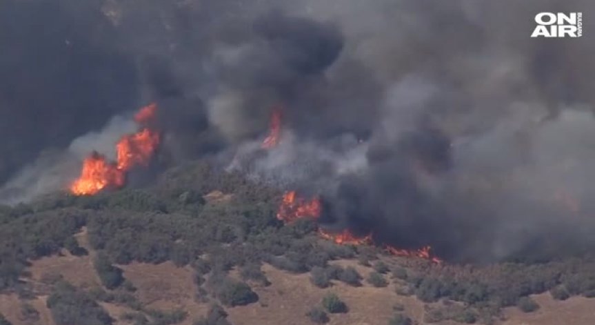 Горските пожари в Калифорния са извън контрол