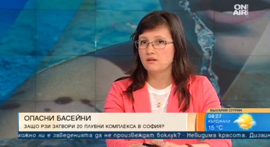 РЗИ с акция срещу басейните с опасни химикали във водата