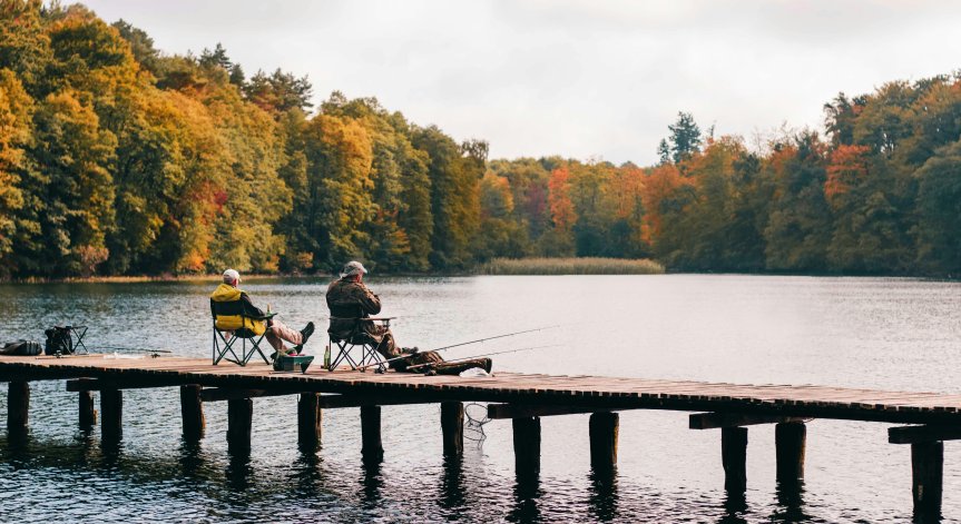 Риболовът предоставя тишина и хармония