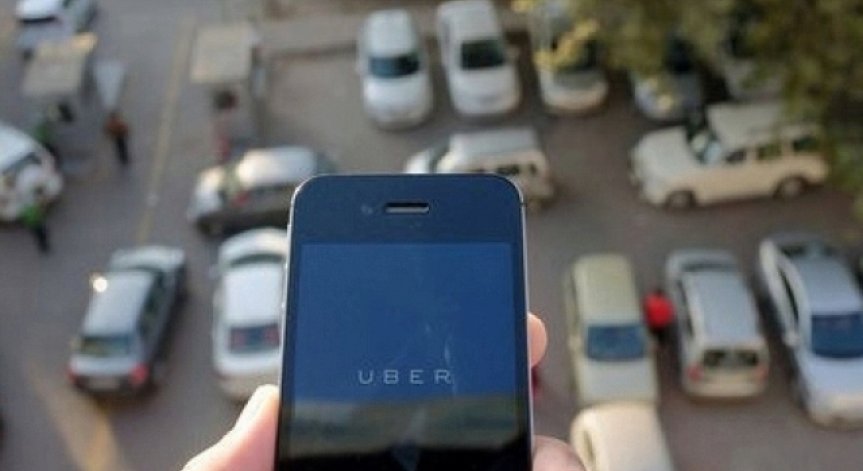 Франция шамароса Uber след протести