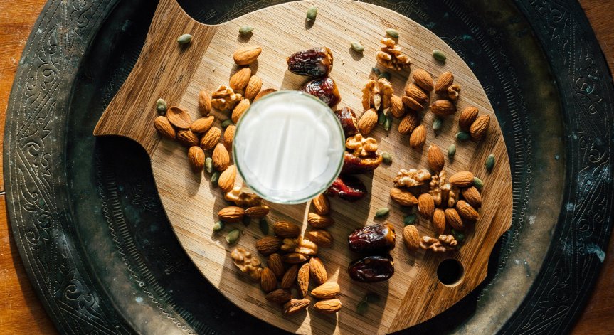 Ядките като бадемите са богати на магнезий.