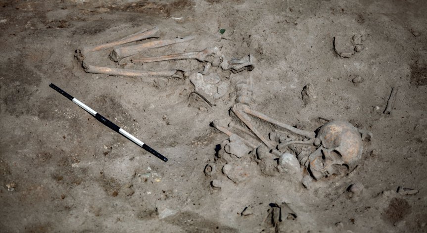 Скелет на 7 600 години беше открит в София при строеж