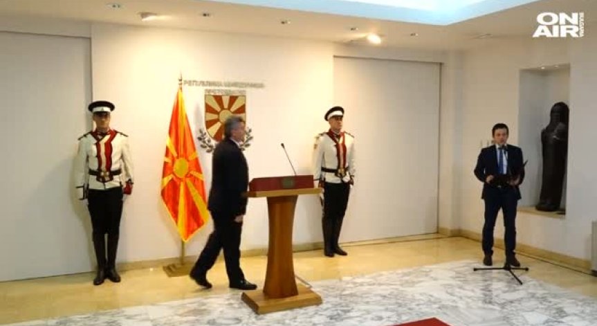 Македонският президент у нас по покана на Румен Радев