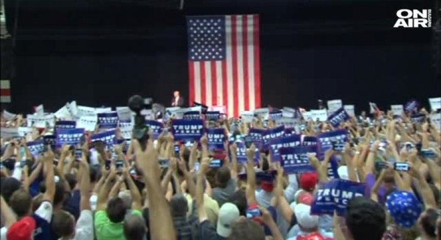 Хилари Клинтън с 8 процента преднина 