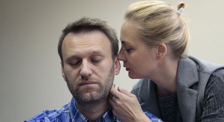 Юлия Навалня се прости със съпруга си от разстояние: Не знам как да живея без теб