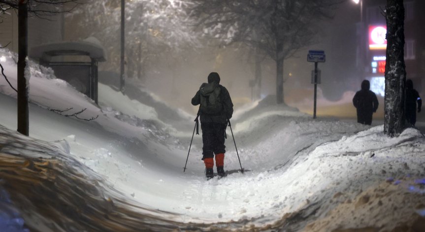 МВнР към българите: Не пътувайте до Западна Норвегия! Снегът ще достигне 40 см