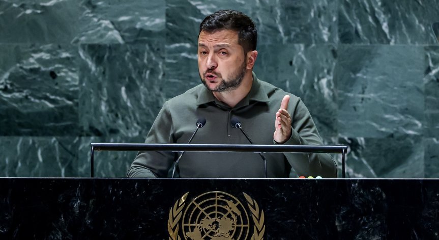 Зеленски пред ООН: Питайте Пригожин дали някой вярва на обещанията на Путин