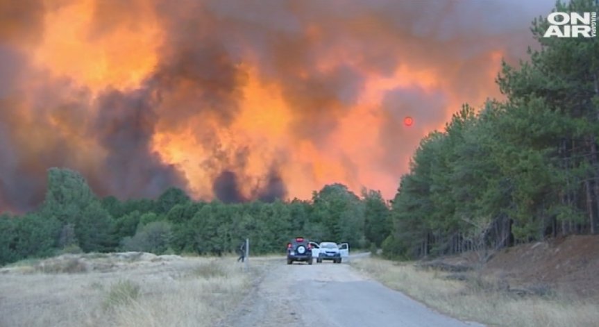 Вероятният подпалвач на пожара край Кресна остава в ареста