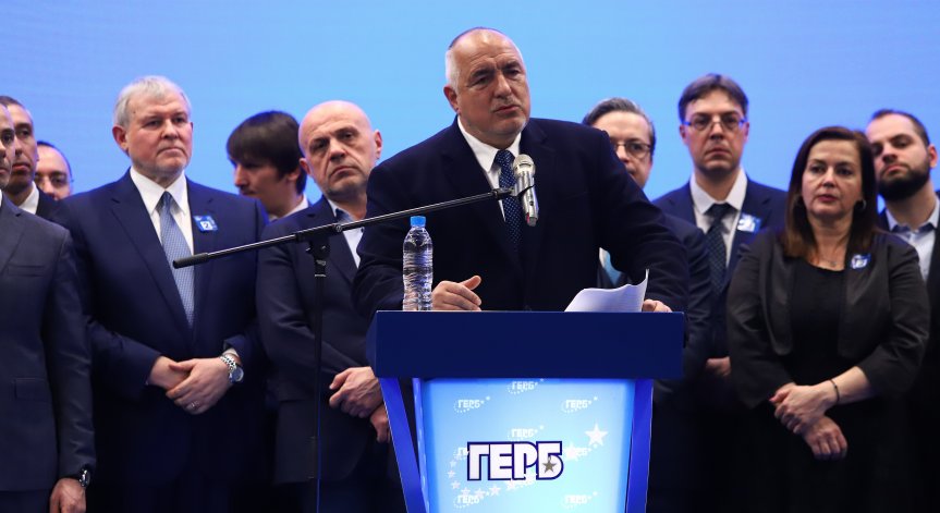 Борисов: Правителството на малцинството е самоубийствен акт, без ГЕРБ няма кабинет