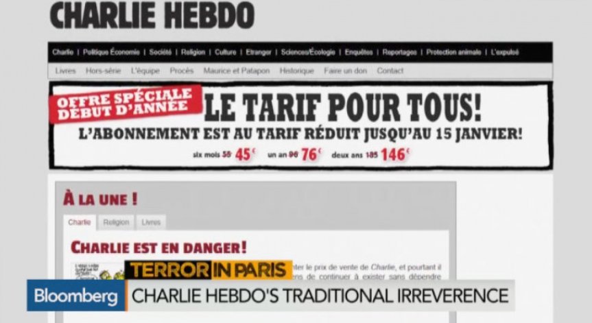 Непочтителната роля на CharlieHebdo в живота на Франция: Епстейн