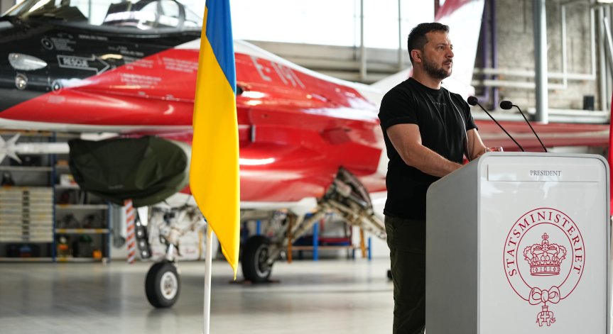 След Нидерландия и Швеция Зеленски посети и Дания