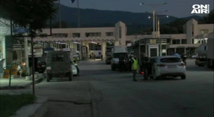 Километрична опашка на КПП 