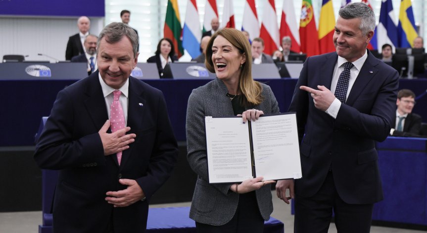 Роберта Мецола подписа бюджета на ЕС за 2026 г.: €192,8 млрд. за ключови приоритети
