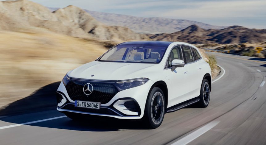 Mercedes представи своя нов флагмански електрически кросоувър