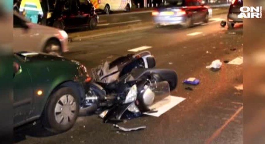 Българин подгони и прегази с колата си моторист в Хага