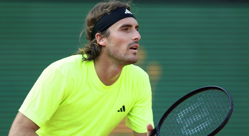 Циципас ще срещне в следващия кръг победителя от двубоя между Нуно Боржеш и Педро Мартинес.