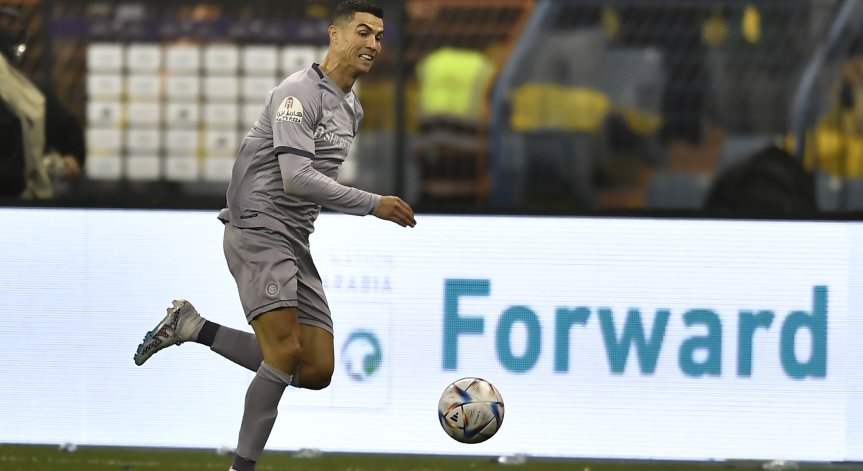 Кристиано Роналдо спаси новия си отбор от загуба с първия си гол за 