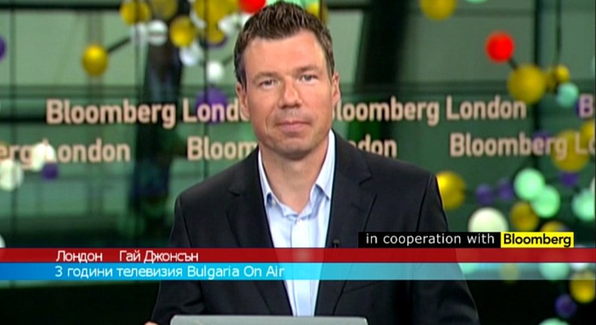 3г. Bulgaria On Air: Поздрав от Bloomberg ТВ Лондон, Гай Джонсън