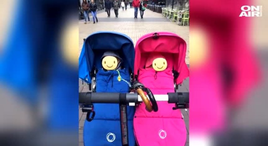 Нагъл обир в центъра на София: Крадец открадна детската количка на близнаци