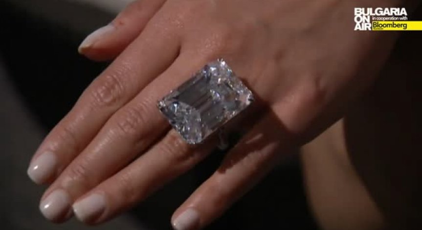 Сотбис показа 100-каратов диамант