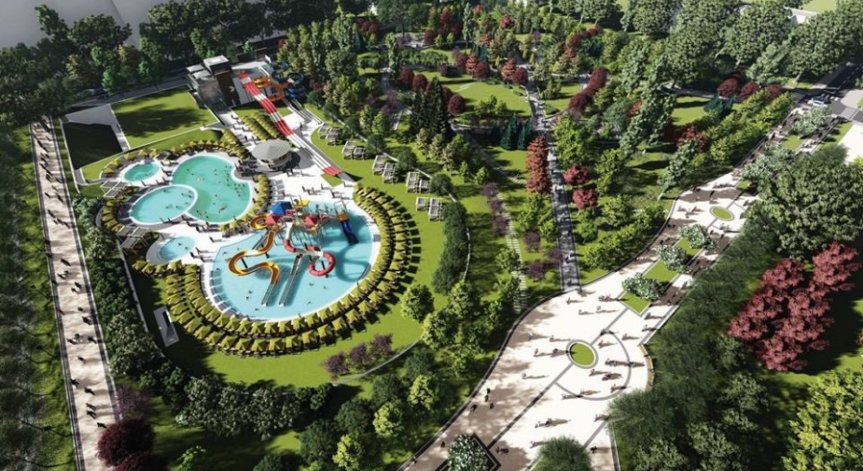 Водни пързалки, релакс зони, SPA... София ще има своя първи аквапарк