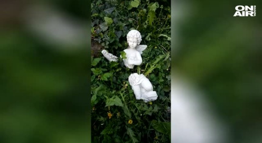 Счупиха паметника на убития през 2015 година ученик Георги Игнатов