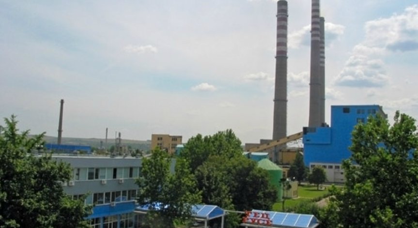 Протест на работниците от ТЕЦ-Русе срещу неизплатени заплати