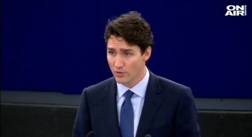 Канада и ЕС трябва да водят световната икономика, заяви Джъстин Трюдо