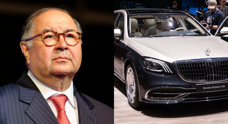 Италия иззе от руски олигарх брониран Mercedes, издържащ на атака с гранати