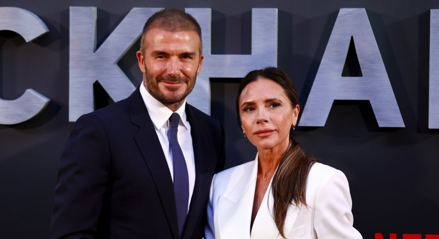 Виктория Бекъм не искала да ходи на плажа.