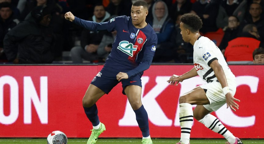 Гол на Мбапе изпрати ПСЖ на финал за Купата на Франция