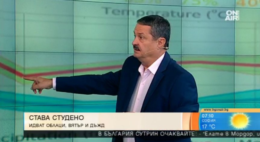 Лятото си отива, температурите падат рязко от сряда
