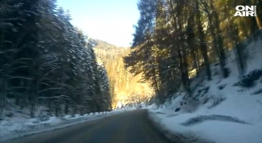 Сняг заваля в Румъния