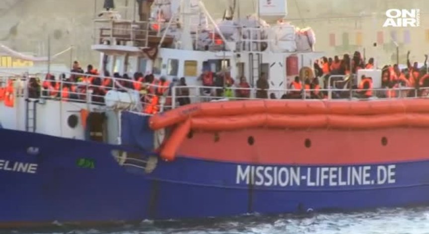 Капитанът на хуманитарния кораб 