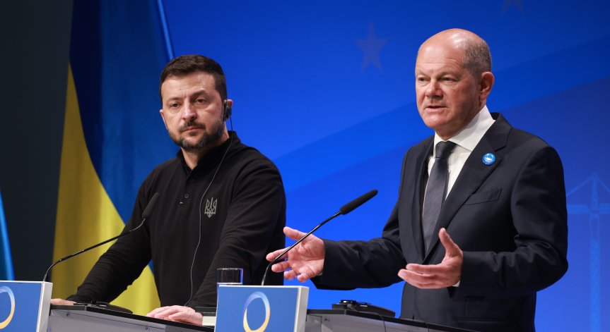 Германия обяви повече подкрепа за Украйна.