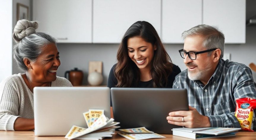 Бинго обединява хората на различна възраст.