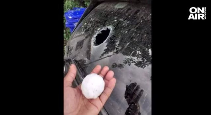 Описват щетите след силните градушки и поройните дъждове