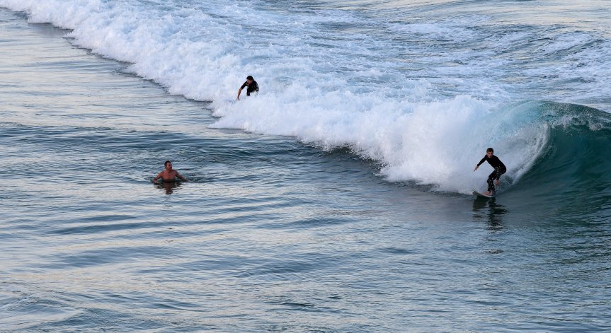 3 плажа отвориха в Сидни, сърфистите се любуват на вълните