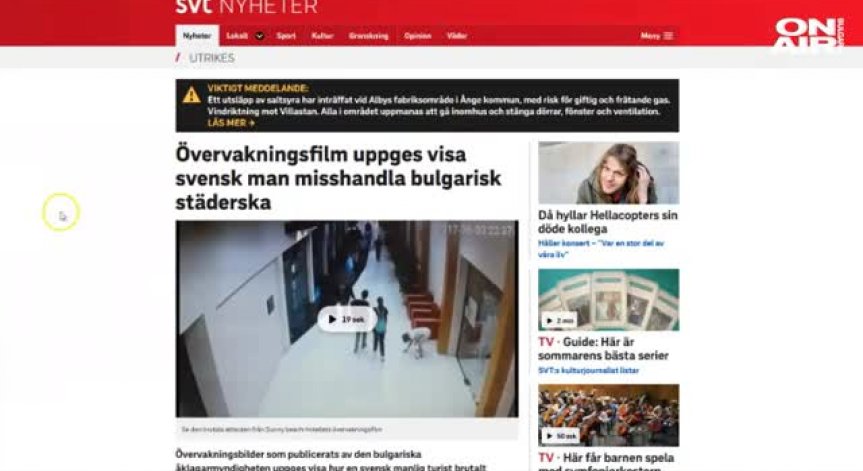 Световните медии също отразиха скандала в Слънчев бряг