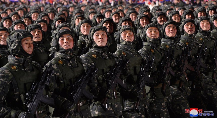 Около 10 900 севернокорейци са били разположени в руската Курска област.