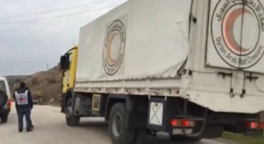 Хуманитарната помощ пристигна в Мадая