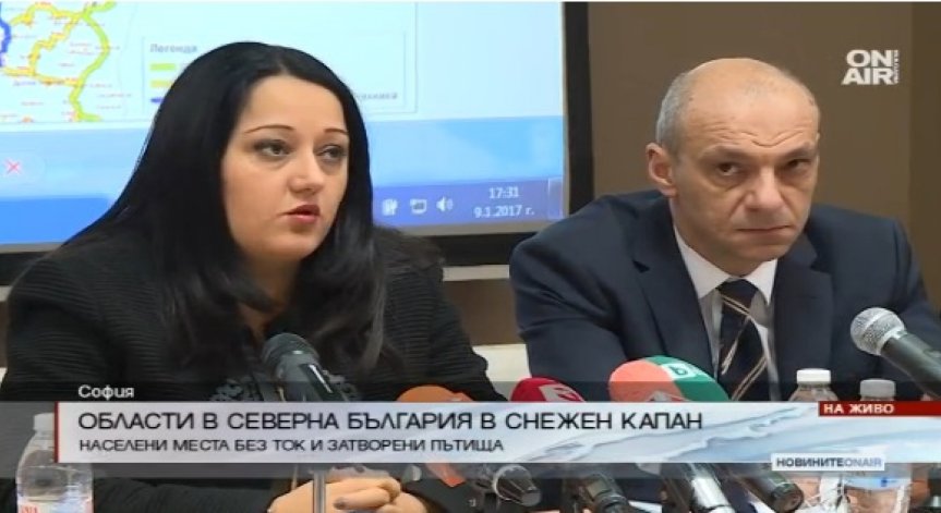 Лиляна Павлова: Вятърът е този, който усложнява зимната обстановка в България