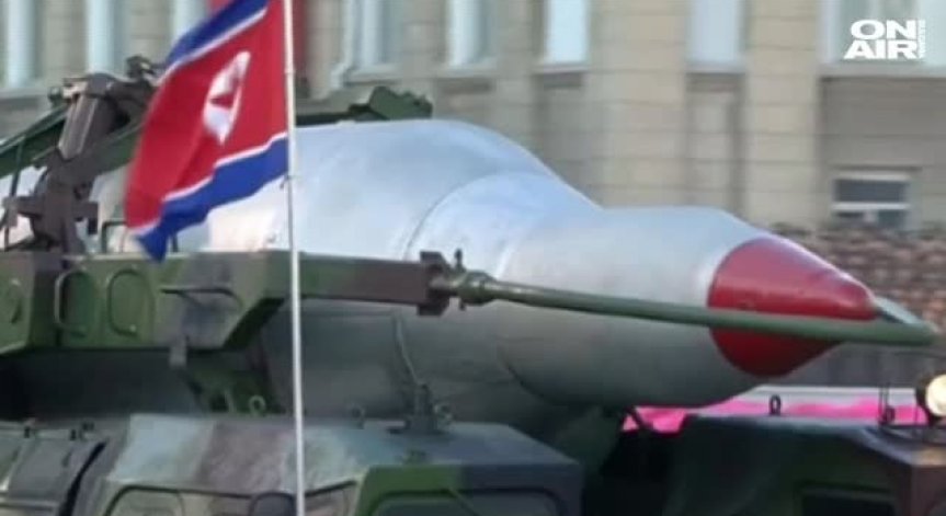 Пхенян изстреля ракета, която се разби в Тихия океан