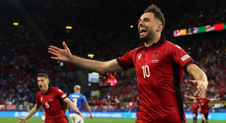 Албания записа най-бързия гол в историята на европейските първенства