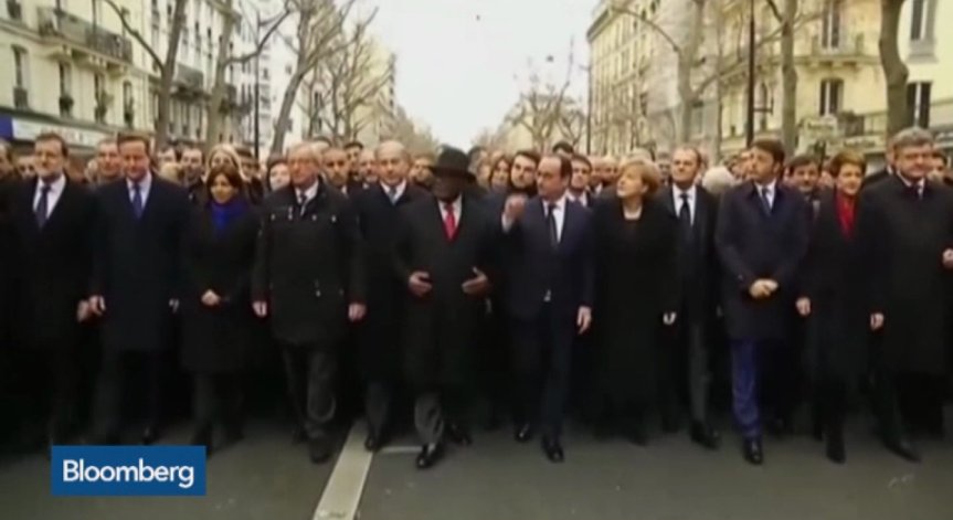 Реакции в Германия на атаката в Париж
