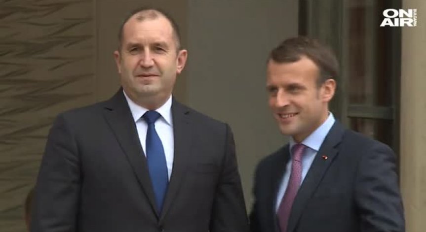 Радев при Макрон: България иска повече френски инвестиции