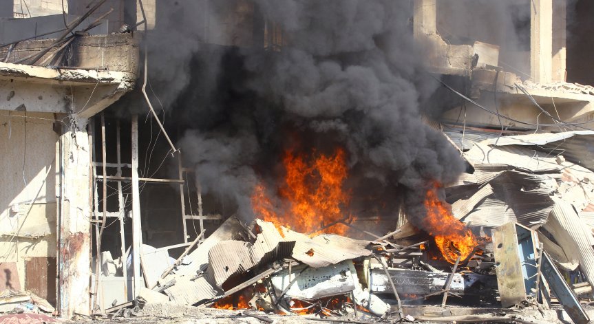 Бомбена атака в Сирия, петима са загинали, а десетки са ранени