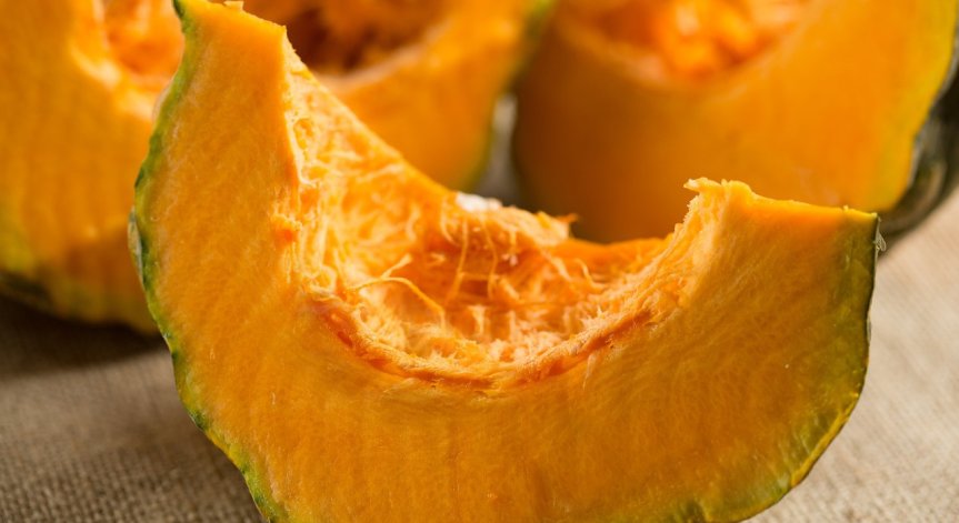 Тиквата е пълна с бета-каротин.