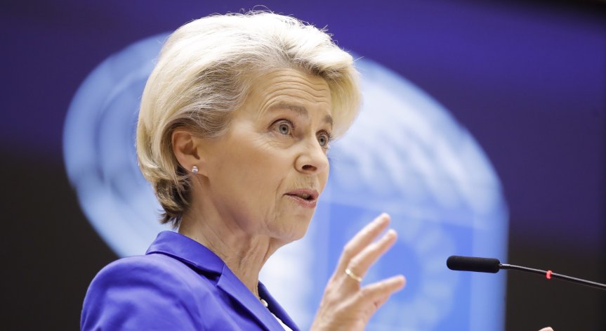 Фон дер Лайен: Европа е заплашена от недостиг на 30 млрд. кубика газ